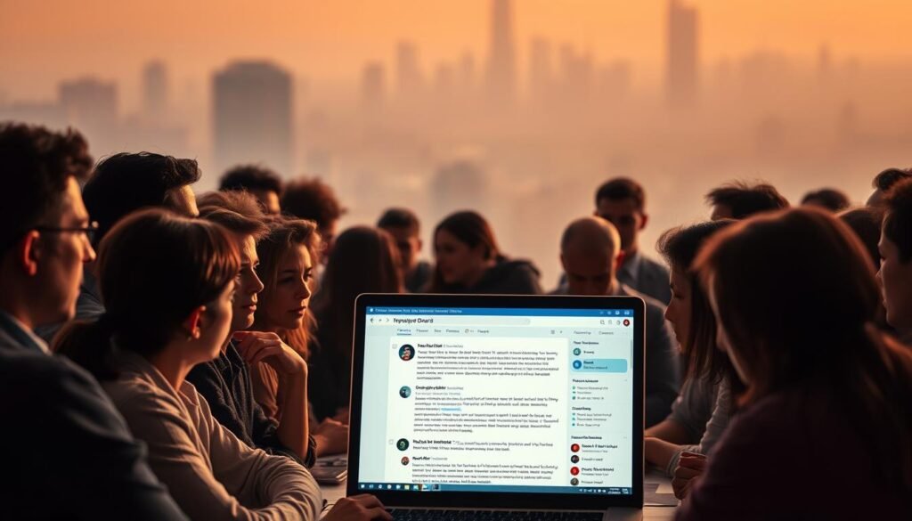 A bustling online forum, the center stage for discussions on private lending recommendations. In the foreground, a group of people engaged in lively debate, their expressions a mix of skepticism and curiosity. The middle ground features a laptop screen, displaying a Dcard thread filled with detailed testimonials and opinions. In the background, a hazy cityscape, symbolizing the broader financial landscape. Soft, warm lighting creates an atmosphere of contemplation, inviting the viewer to immerse themselves in the nuanced perspectives surrounding this topic. The overall scene conveys the weight and complexity of the subject, capturing the essence of the "民間貸款推薦 on PTT" discussion. A bustling online forum, the center stage for discussions on private lending recommendations. In the foreground, a group of people engaged in lively debate, their expressions a mix of skepticism and curiosity. The middle ground features a laptop screen, displaying a Dcard thread filled with detailed testimonials and opinions. In the background, a hazy cityscape, symbolizing the broader financial landscape. Soft, warm lighting creates an atmosphere of contemplation, inviting the viewer to immerse themselves in the nuanced perspectives surrounding this topic. The overall scene conveys the weight and complexity of the subject, capturing the essence of the "民間貸款推薦 on PTT" discussion.