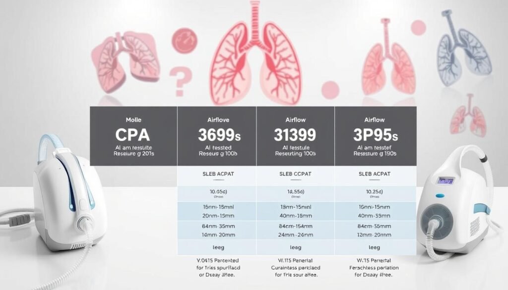 睡眠呼吸機類型比較 睡眠呼吸機類型比較