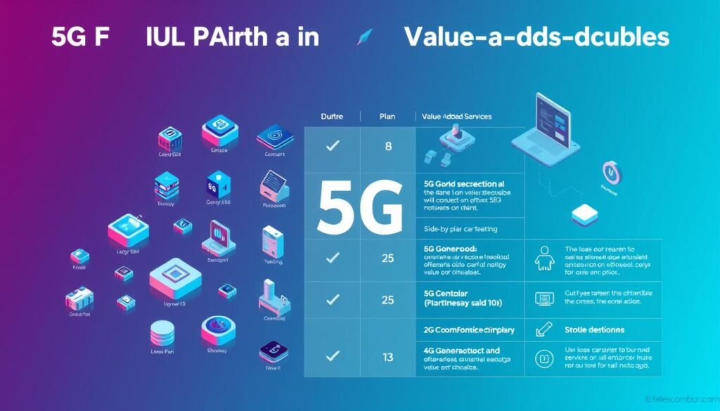 5G增值服務比較