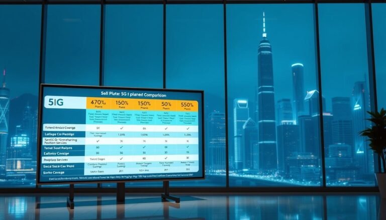 香港5G方案比較