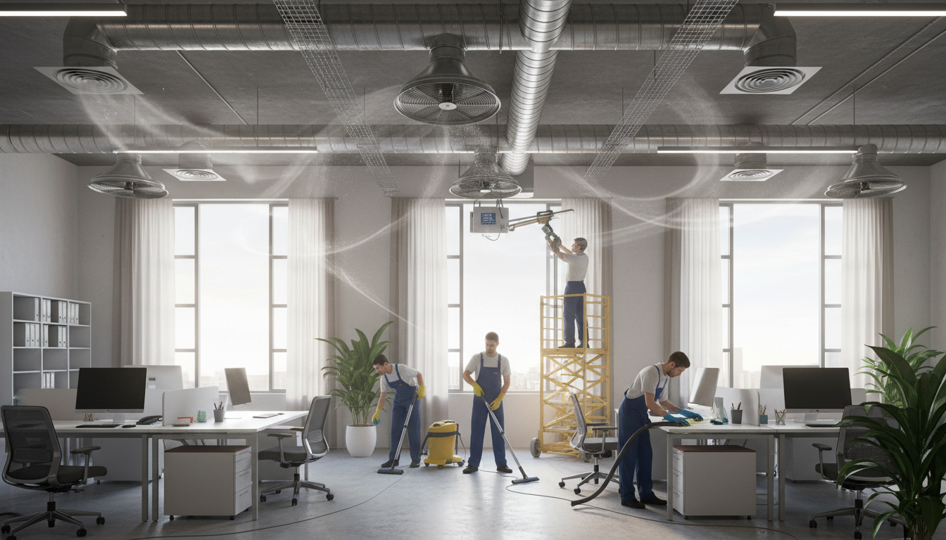 辦公室清潔, 寫字樓清潔