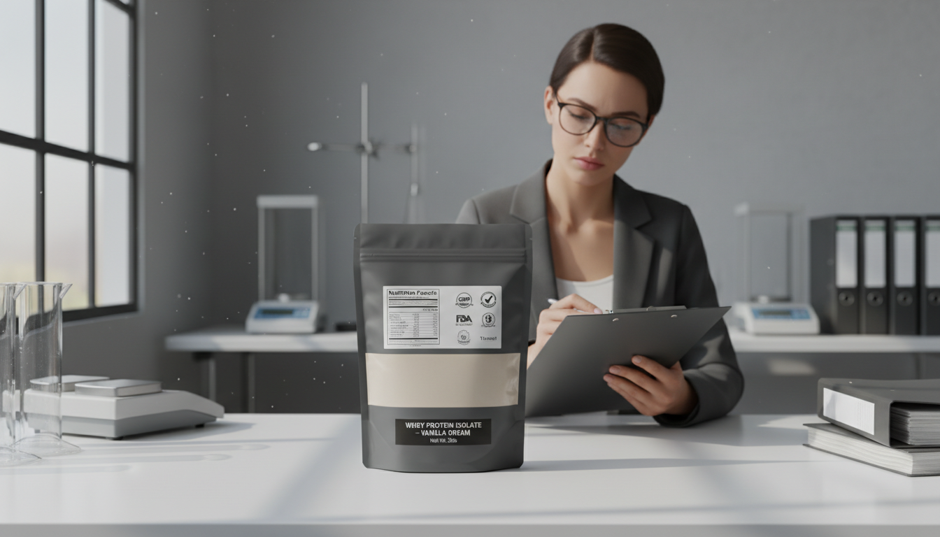 protein powder packing